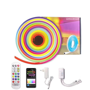 Neon RGBIC LED strip - voor binnen en buitengebruik