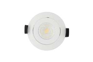LED Inbouwspot Wit - 1  stuks- Badkamer IP44 – Dimbaar & Kantelbaar – 3000K / 4000K / 5700K