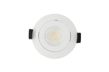 LED Inbouwspot Wit - 1  stuks- Badkamer IP44 – Dimbaar & Kantelbaar – 3000K / 4000K / 5700K