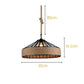 Plafondlamp – Naturel - Hanglamp - Slaapkamerlamp - Plafondlamp-Woonkamer lamp - Plafonniere - Restaurantlamp