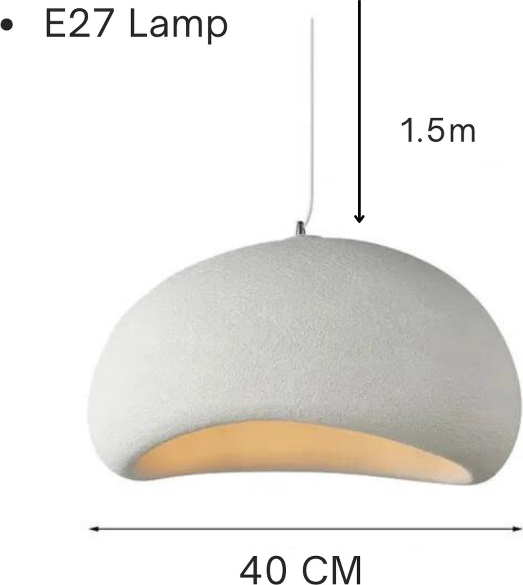 Wabi-Sabi hanglamp, een mix van natuurlijke materialen en minimalistisch design, perfect voor slaapkamers