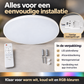 Plafondlampen-rgb-kleuren-warmwit-kinderkamer lamp