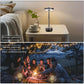 Rechargeable table lamp - 3 light colors - Dimmable - Wireless &amp; Rechargeable - Desk lamp - Living room lamp