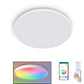 Smart LED Plafondlamp met Afstandsbediening - APP Bedienbaar - Dimbaar RGB - Plafonniere lamp - Lichtendirect B.V.