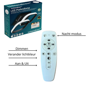 Afstandsbediening plafondlamp