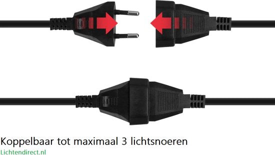 Prikkabel lichtsnoeren voor buiten en binnen gebruik 