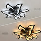 LED Ceiling Lamp - Black - Ceiling Light Lamp - Modern - Remote Control - Indoor Lighting - APP