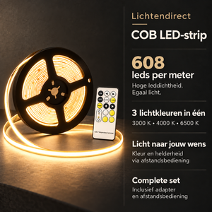 COb-ledstrip-warm wit