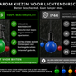 26 meter LED lichtsnoer met 24 meter verlichte lengte en 30 lampen