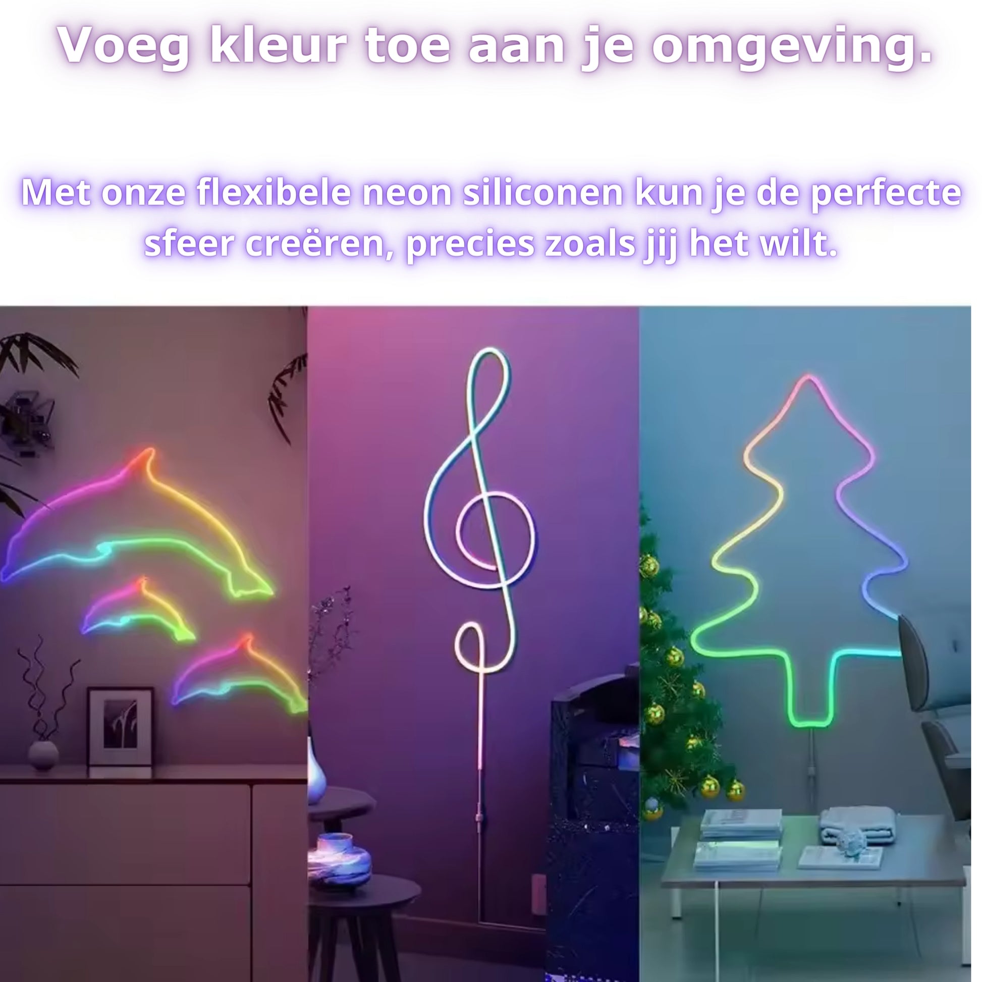 Neon - led strip - RGBIC kleuren - LED STRIP - Neon