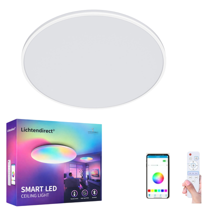 Plafondlamp- Kinderkamer lamp- RGB - App functie met afstandsbediening