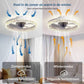 Ceiling fan with lighting - App function - Ceiling light - 6 settings - Smart - Fan lamp