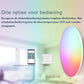 Smart LED Plafondlamp met Afstandsbediening - APP Bedienbaar - Dimbaar RGB - Plafonniere lamp