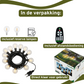 10 meter dimbaar LED lichtsnoer voor buiten met warm wit licht en afstandsbediening