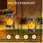 Solar garden lighting - 2 SET - Garden lantern - solar garden lighting - Outdoor lighting - Garden decoration - Flame effect