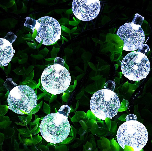Solarlichterkette 12 Meter 100 LED-Lampen - Gartenbeleuchtung