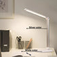 Led Bureaulamp - Dimbaar- Leeslamp -Draadloze oplader-Tafellamp - wit/zilver