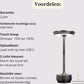 Rechargeable table lamp - 3 light colors - Dimmable - Wireless &amp; Rechargeable - Desk lamp - Living room lamp