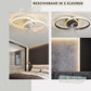 Ceiling Fan with Light - White - Super Quiet - With Remote Control - For Bedroom and Living Room - Ceiling Lamp