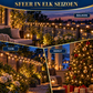 Lichterkette – 100 Meter 1000 LED – Lichterkette – Weihnachtsbeleuchtung – Gartenbeleuchtung – Terrassenbeleuchtung