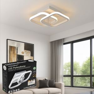 Wit plafondlamp-voor woonkamer- hal lamp-led lampen