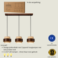 wabi sabi verlichting hanglamp met warme licht uitstraling