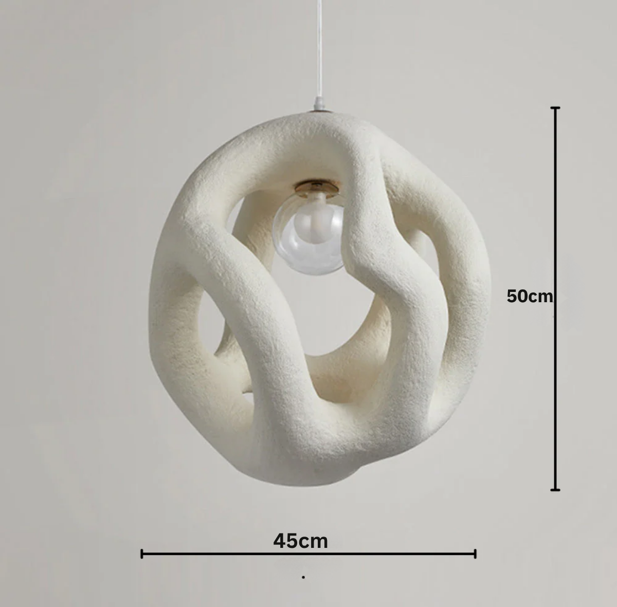 organische design hanglamp voor woonkamer of eettafel