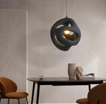 moderne minimalistische hanglamp wit Ø40 cm h50 cm