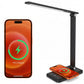 Led Bureaulamp - Dimbaar- Leeslamp -Draadloze oplader-Tafellamp
