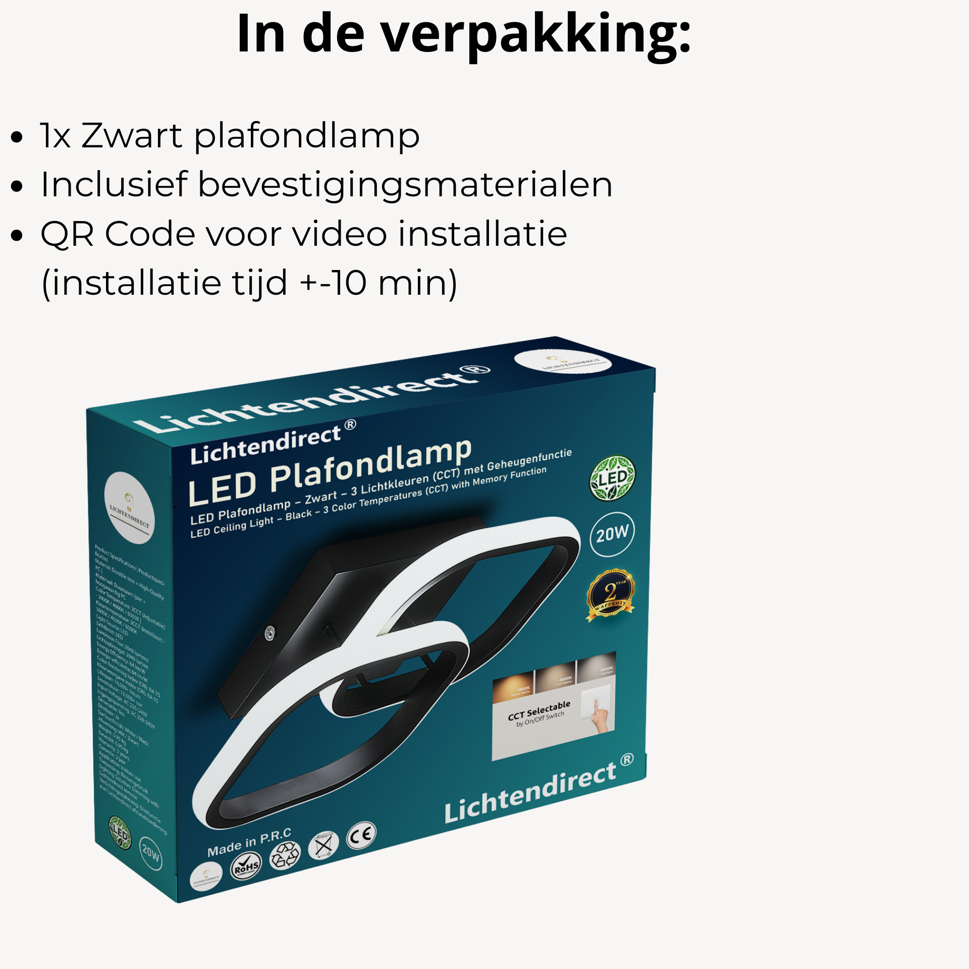 Led-woonkamer lamp- slaapkamer lamp