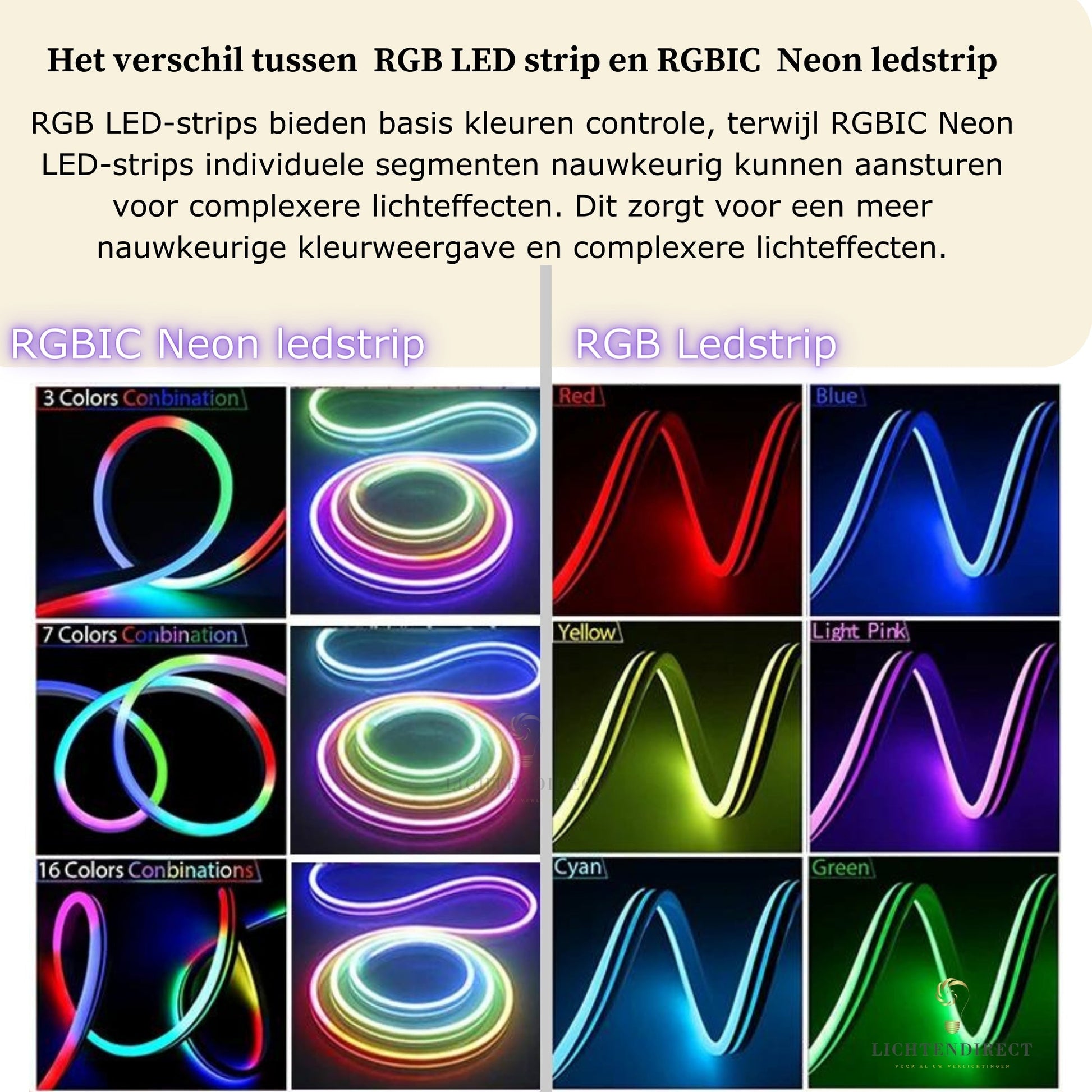 Neon - led strip - RGBIC kleuren - LED STRIP - Neon