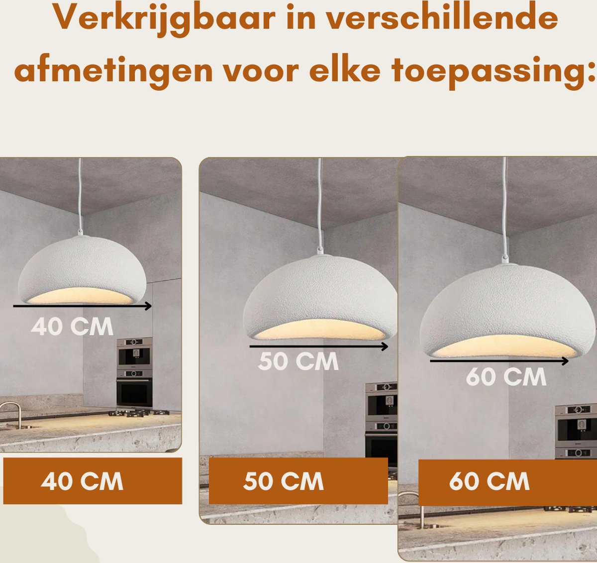 Minimalistische Wabi-Sabi hanglamp in natuurlijke stijl voor woonkamer en eetkamer.