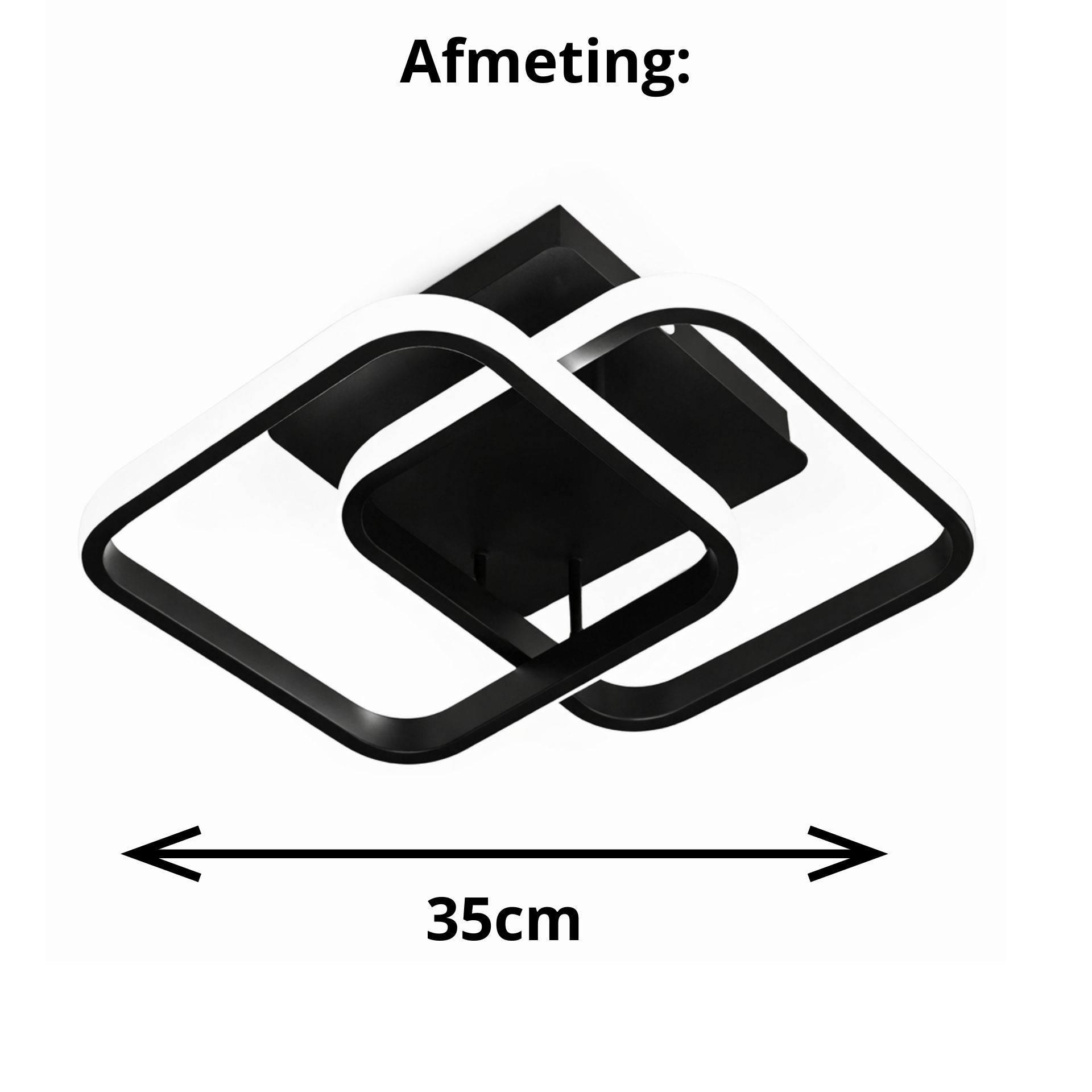 Woonkamerlamp-led- Plafonniere