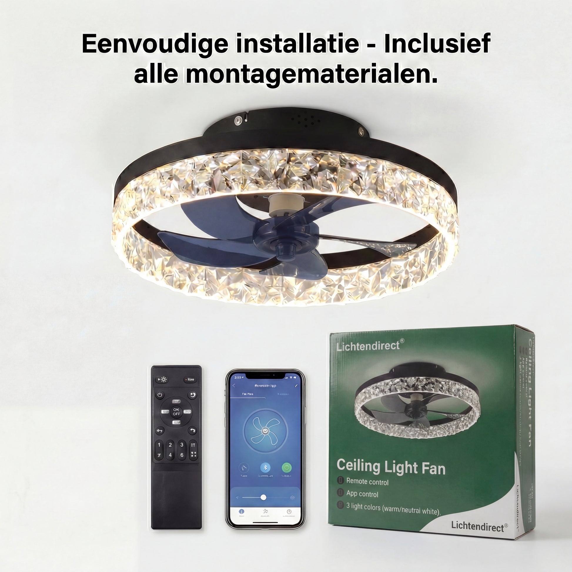 Ventilator-led-plafondlampen