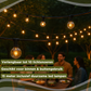 Terrasverlichting geschikt voor kerstverlichting
