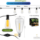 Lichtsnoer voor buiten - 15 Meter 25 LED lampen - Waterbestendig IP-65 - Prikkabel - Tuinverlichting - Lichtslinger