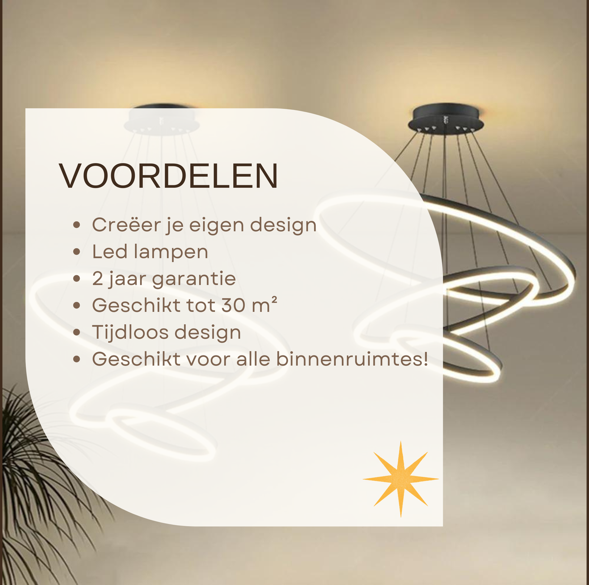 Zwart-plafondlamp-3 lichtkleuren